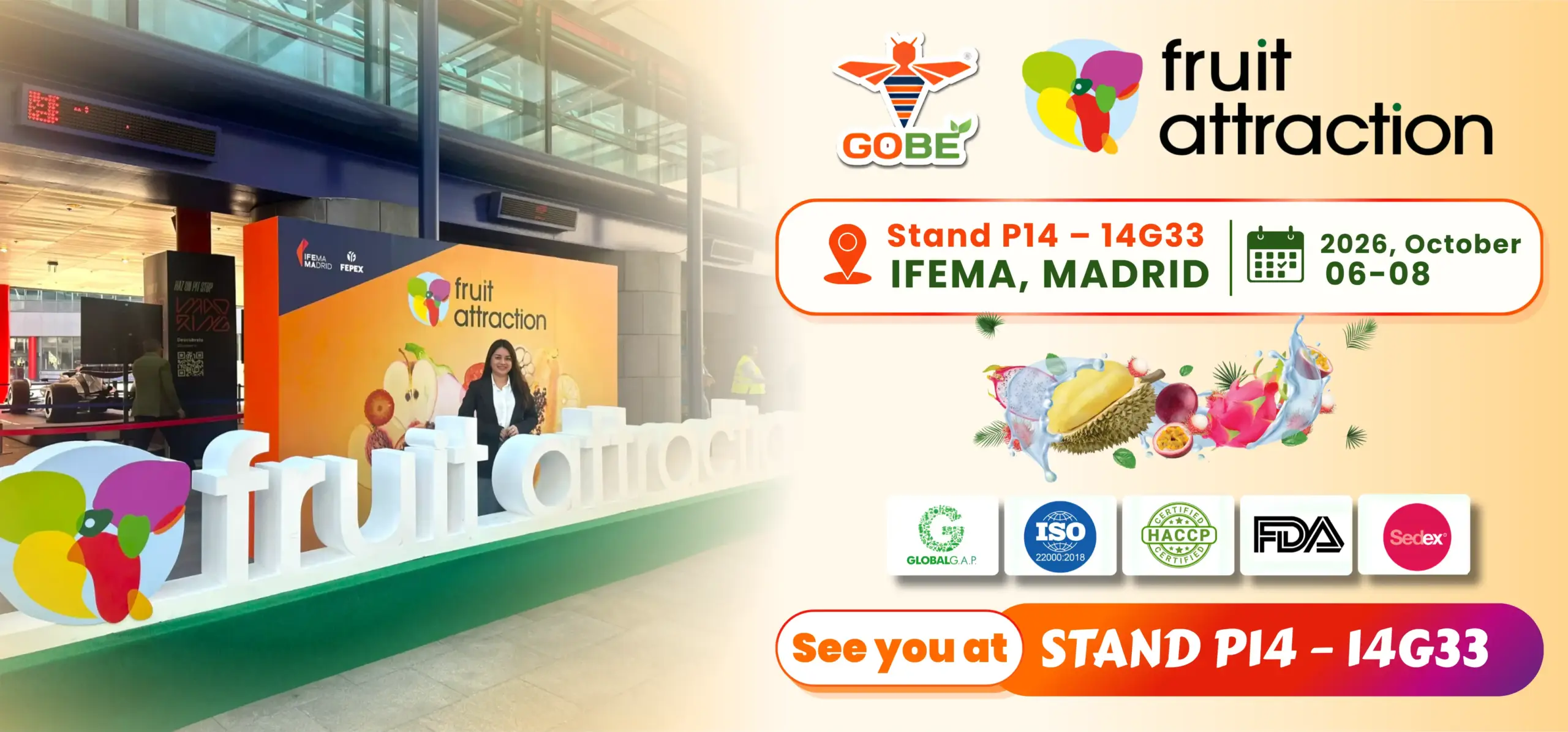 From the Mekong Delta to Madrid: Golden Bee's Journey to Fruit Attraction 2026