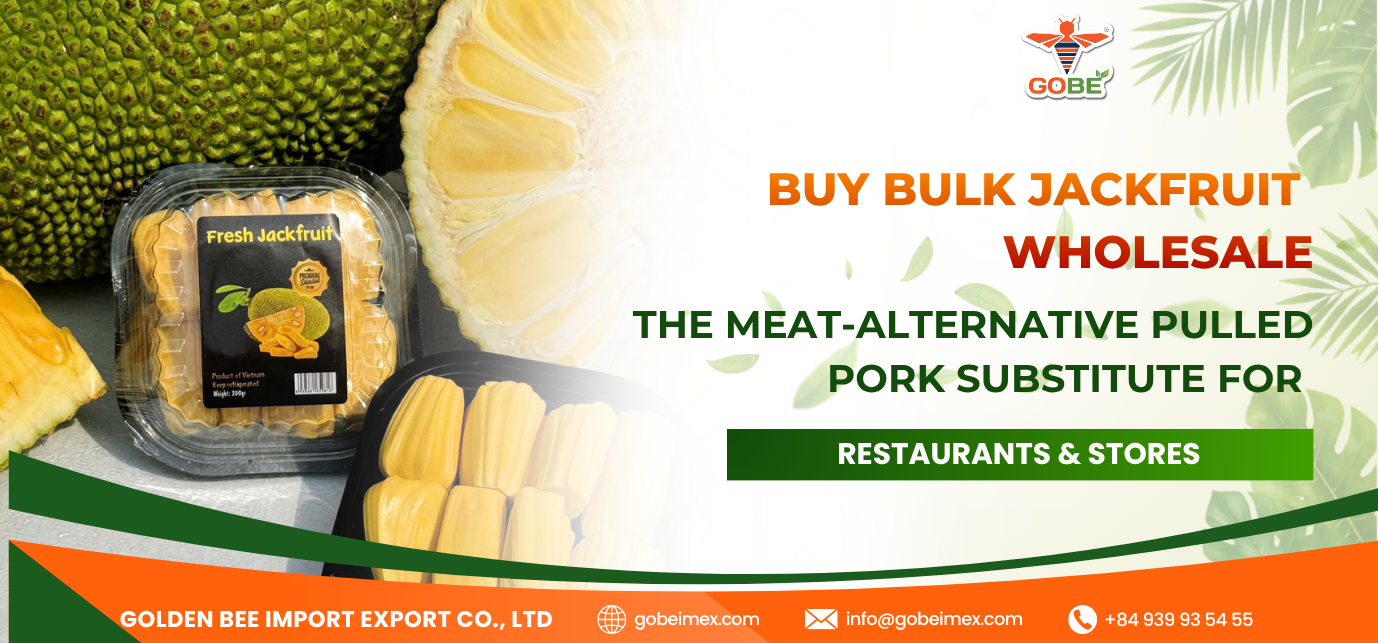 Buy Bulk Jackfruit Wholesale: The Meat-Alternative Pulled Pork Substitute for Restaurants & Stores