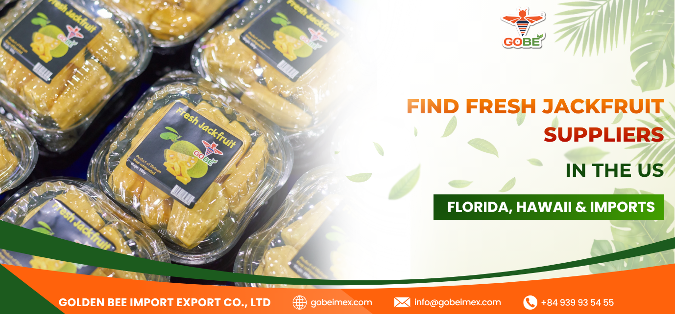 Find Fresh Jackfruit Suppliers in the US: Florida, Hawaii & Imports